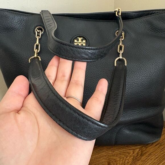 Tory Burch Leather Tote - Picture 5 of 8